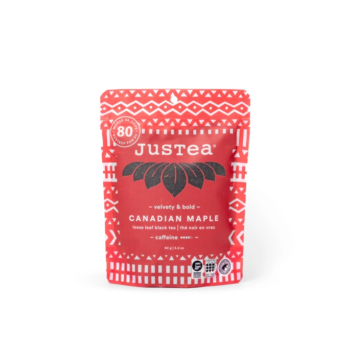 Canadian Maple Loose Leaf Tea Stand-Up Pouch