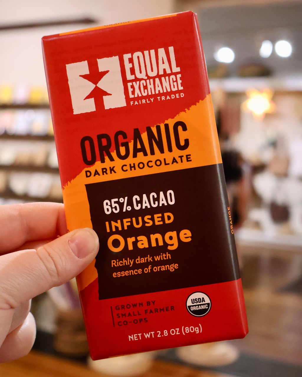 Dark Chocolate with Orange