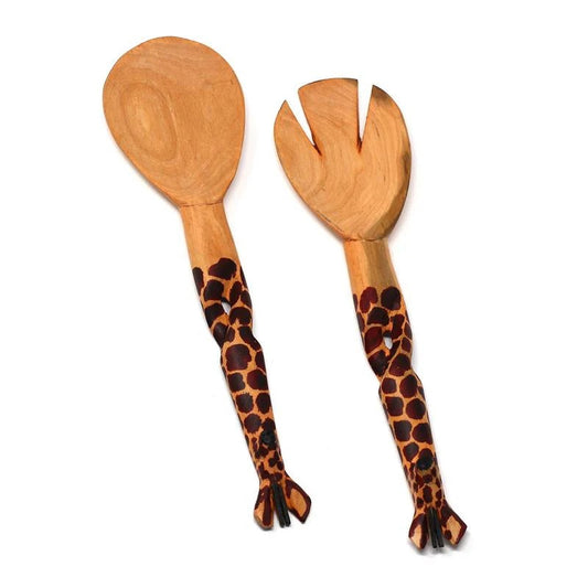 Twisted Giraffe Serving Spoon Set