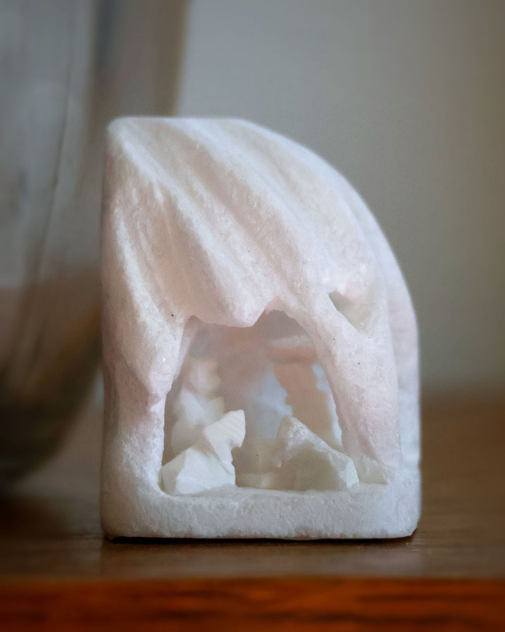 Mini Alabaster Nativity