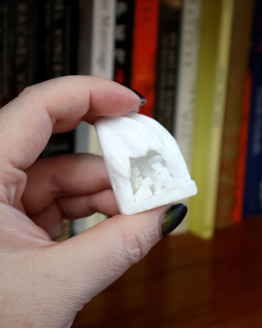 Mini Alabaster Nativity