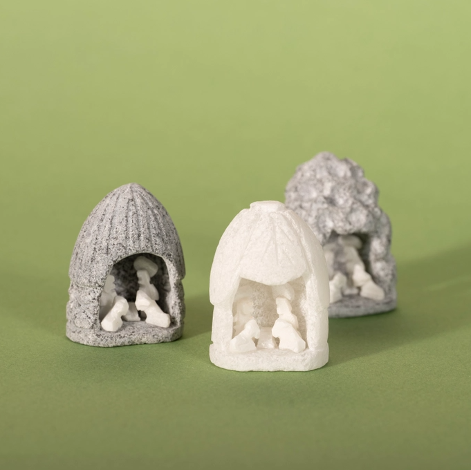 Mini Alabaster Nativity
