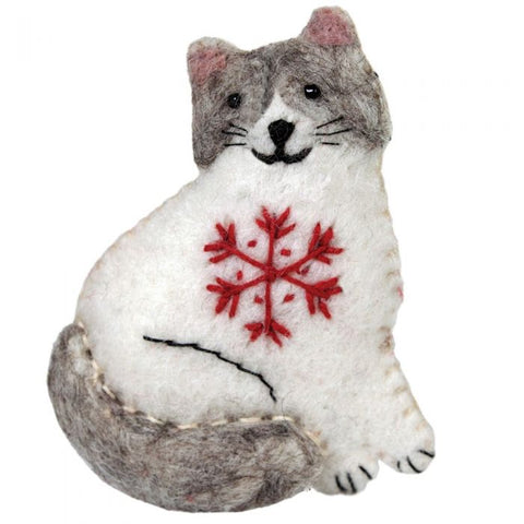 Snowflake Ragamuffin Ornament