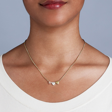 Dainty Hearts Necklace