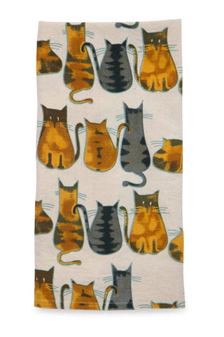 "Cats About It" Tea Towel