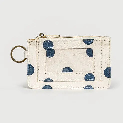 ID Pouch Indigo Dot