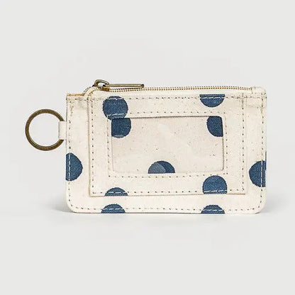 ID Pouch Indigo Dot