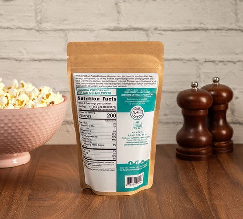 Rainbow Popcorn w/ Salt & Pepper