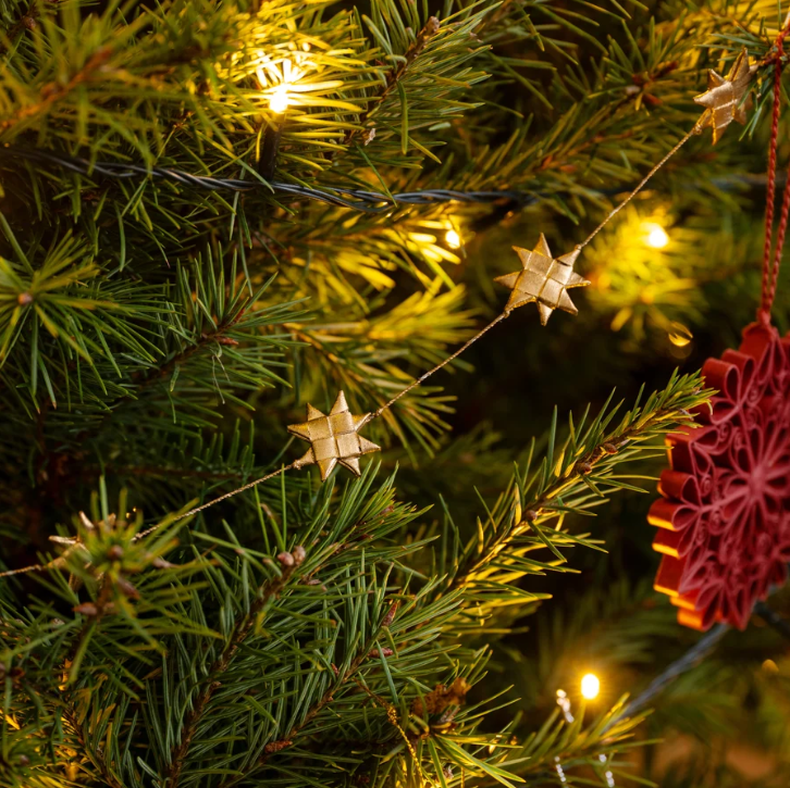 Gold Star Garland