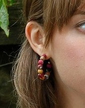 Kantha Mini Hoops