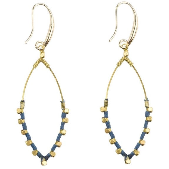 Jane Earrings in Oceana