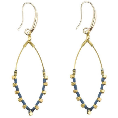 Jane Earrings in Oceana
