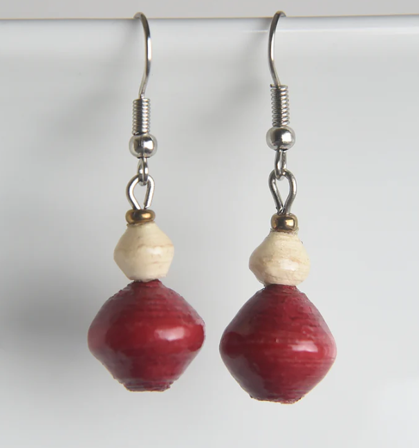 Kupenda Earrings Brick