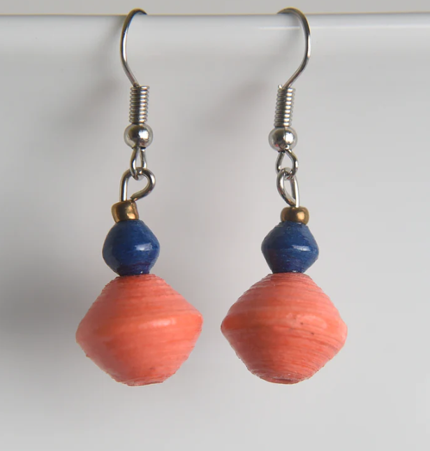 Kupenda Earrings Coral