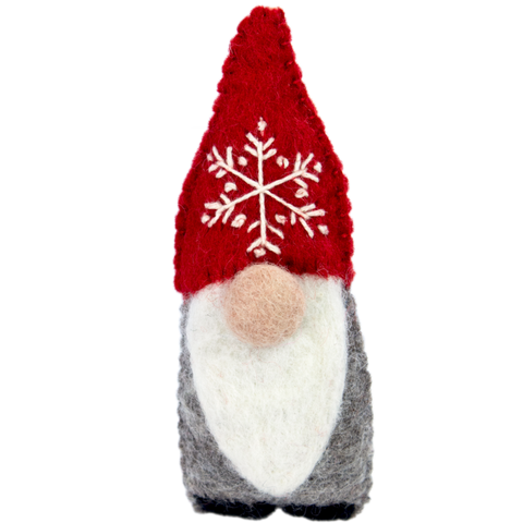 Snowflake Gnome Ornament