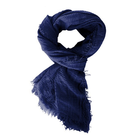 Boho Shawl - Cobalt