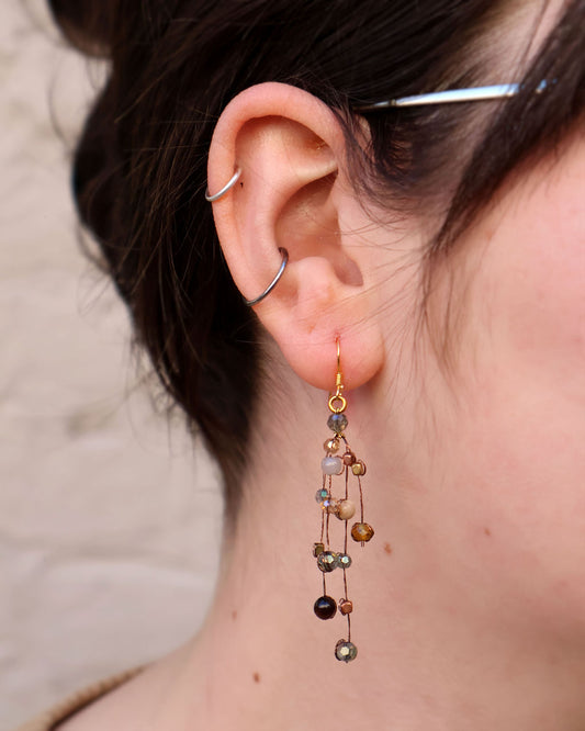 Reena Earrings - Lichen