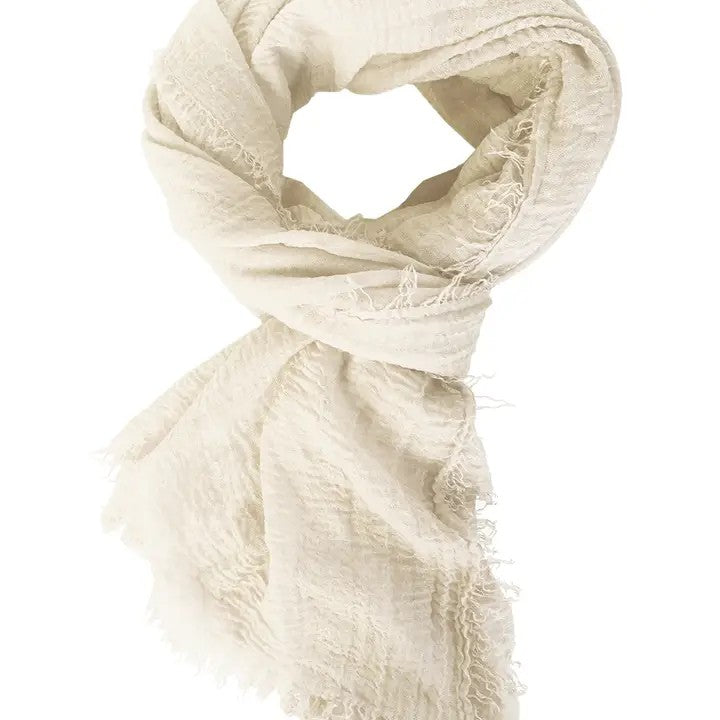 Boho Shawl - Cream