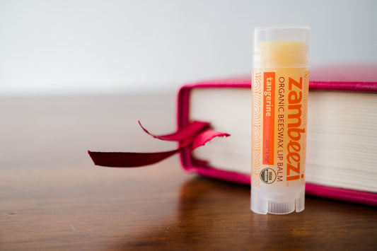 Tangerine Beeswax Lip Balm