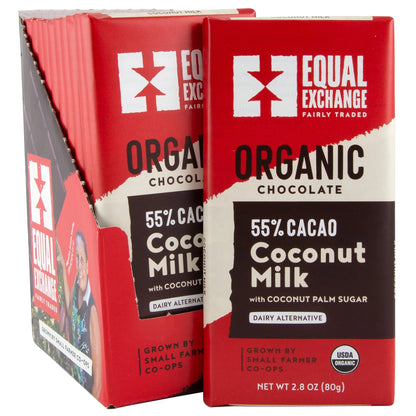 Dark Chocolate with Coconut Milk