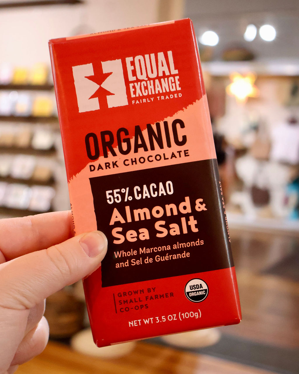 Dark Chocolate Almond Sea Salt