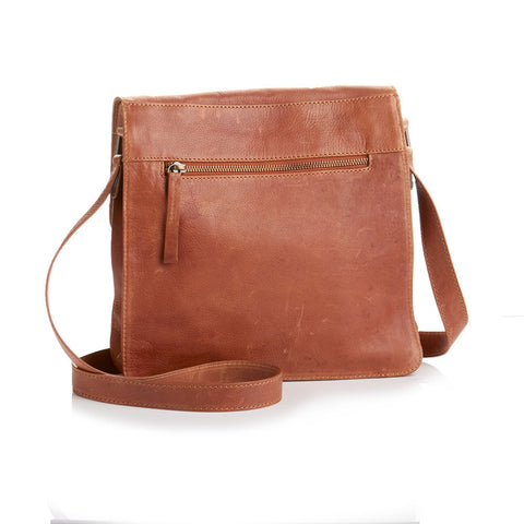 Kolkata Crossbody Bag in Camel