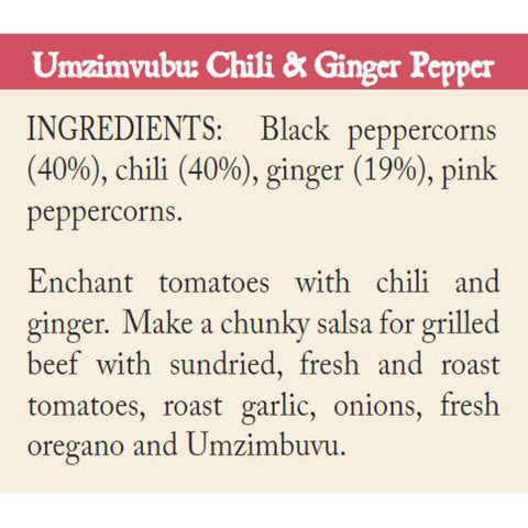 Chili & Ginger Pepper