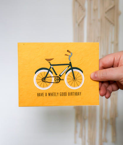 Wheely Good Birthday Card