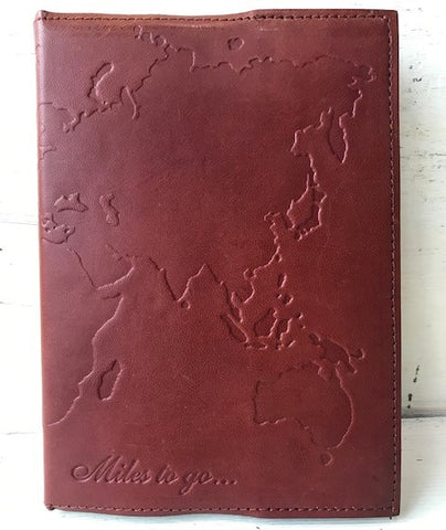 World Refillable Leather Journal