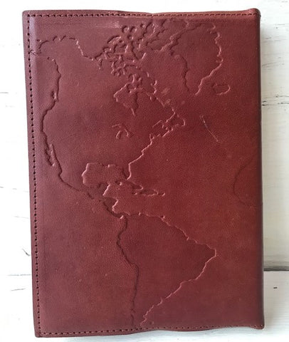 World Refillable Leather Journal