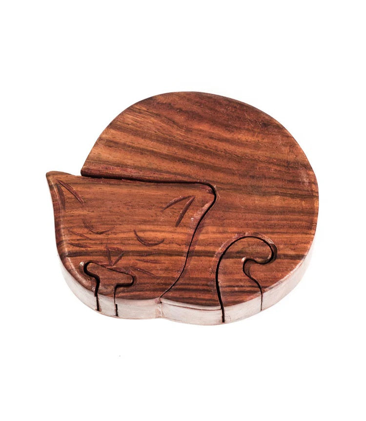 Cat Puzzle Box