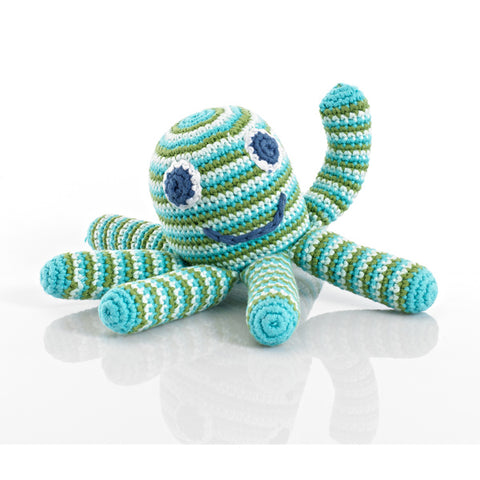 Octopus Rattle - Deep Green