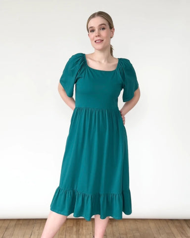 Tally Dress in Teal