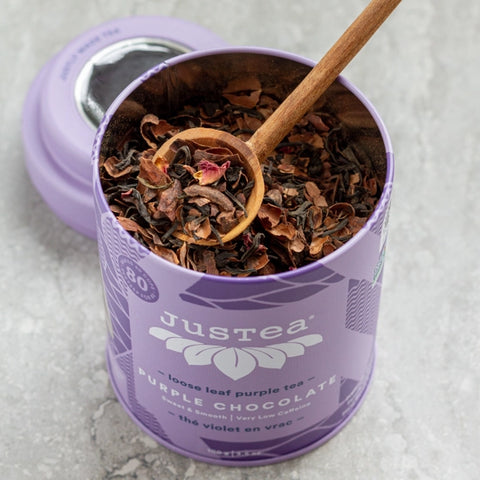 Purple Chocolate Loose Tea Tin