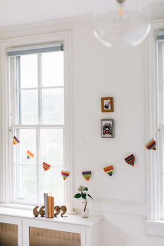Silk Paper Party Garland