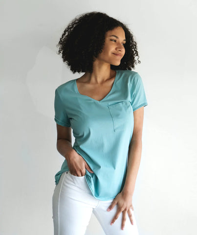 Raelynn Tee Aqua Haze