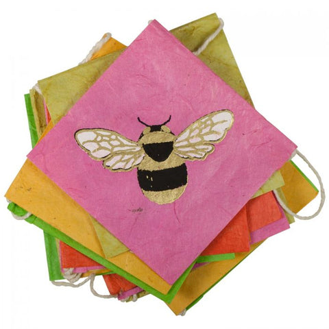 Bumblebee Nature Paper Garland