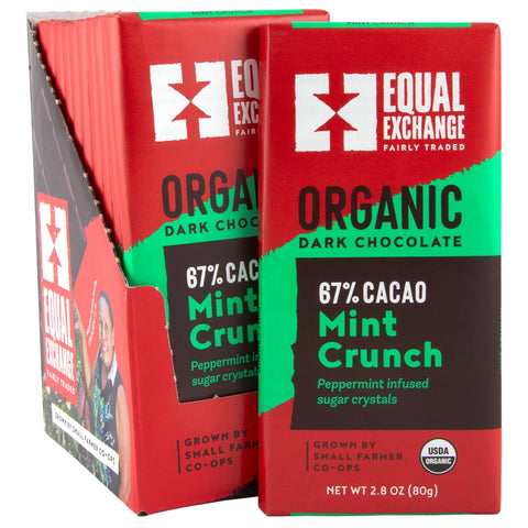 Organic Dark Chocolate Mint Crunch